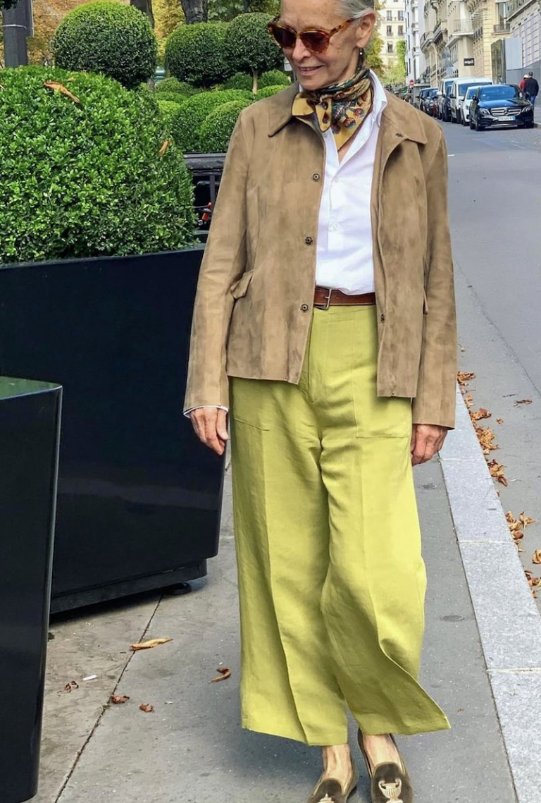Pantalone Palazzo Blu e Rosa