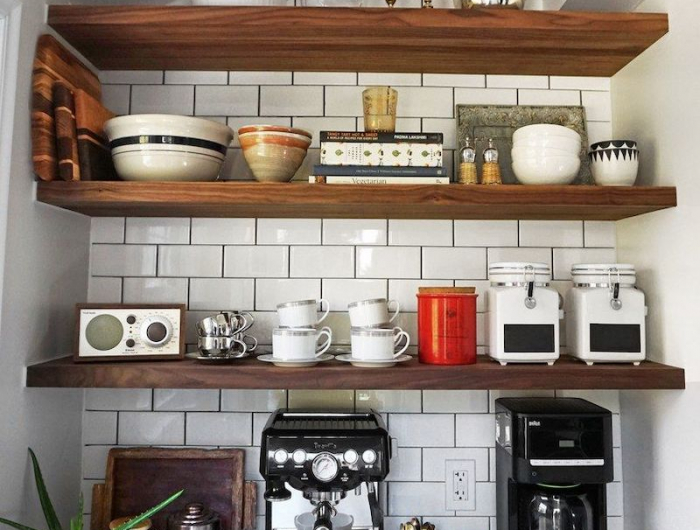 Creare angolo caffè in casa pratico, carino e organizzato!