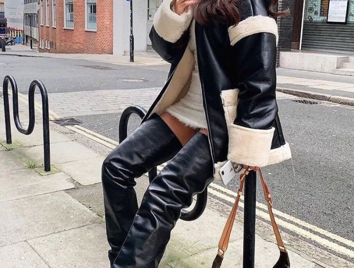 Stivali sopra il ginocchio: look e abbinamenti creati per valorizzare le gambe!