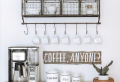 Creare angolo caffè in casa pratico, carino e organizzato!