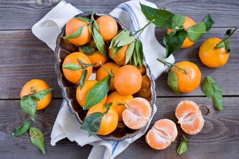 clementine frutta di stagione inverno