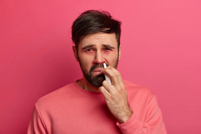 raffreddore stagionale spray per il naso