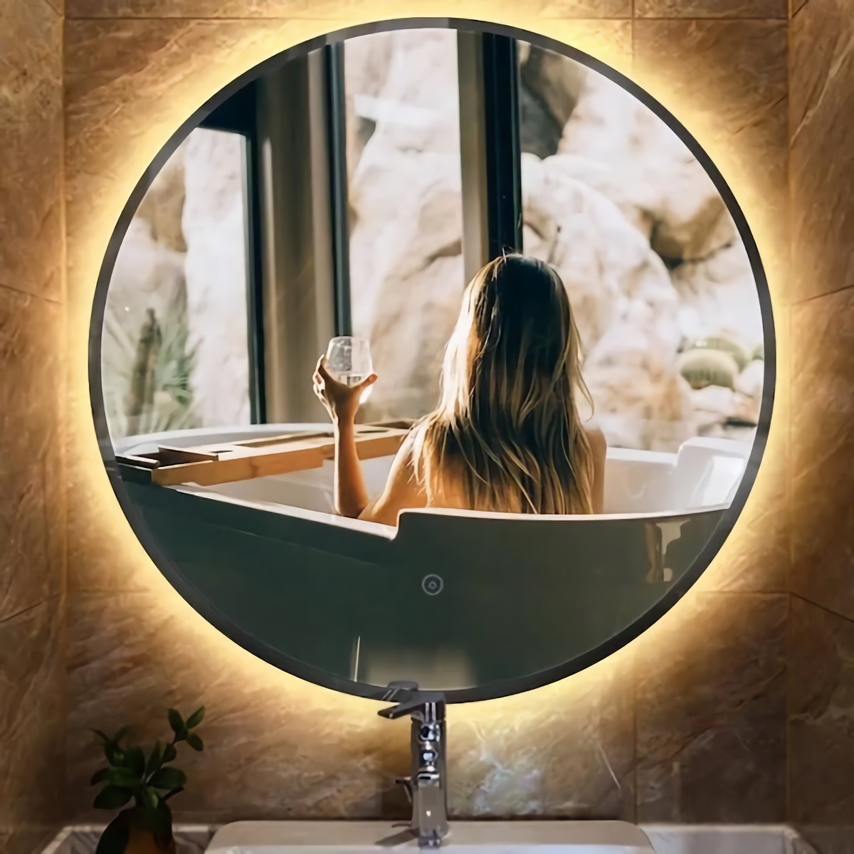specchio torondo del bagno come pulire il bagno bene