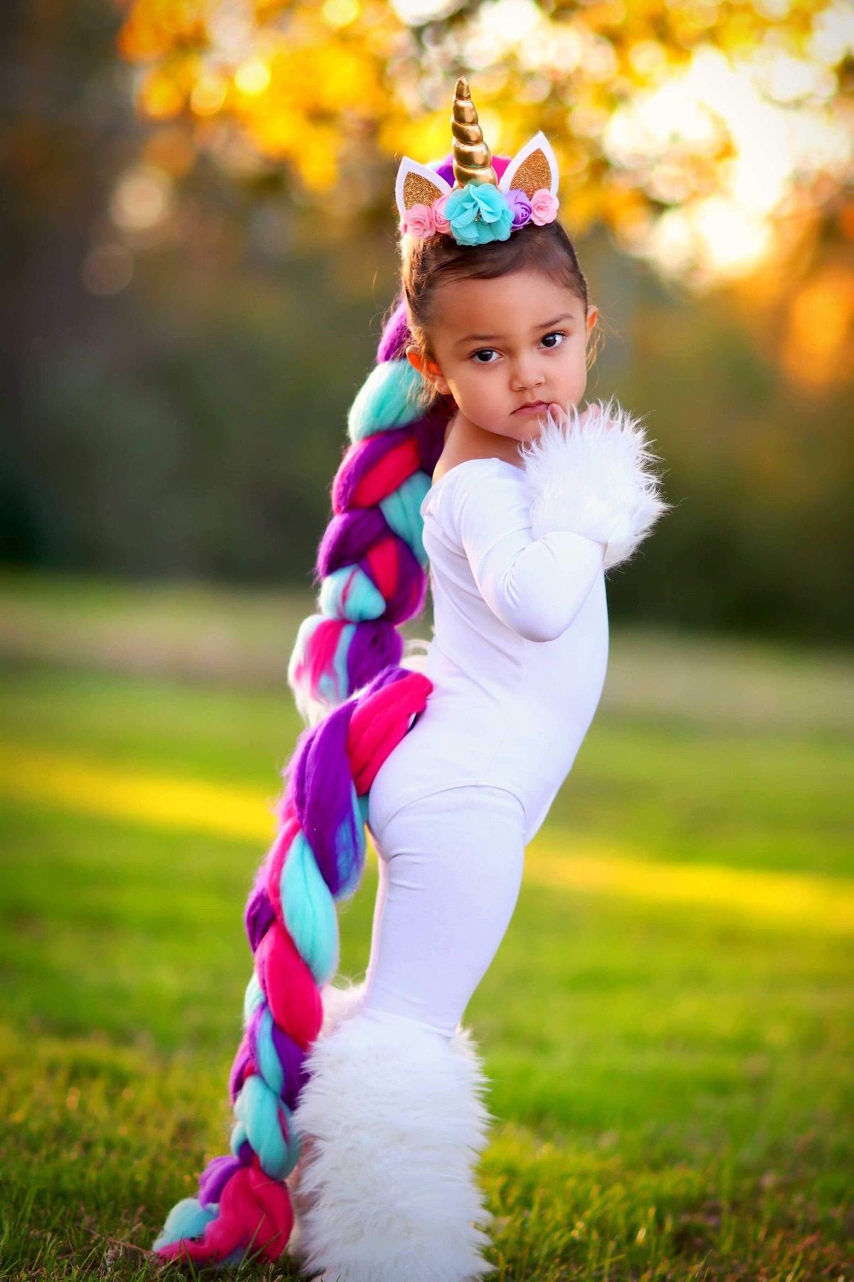 costumi di carnevale per bambini 2023 travestimento unicorno per bambina