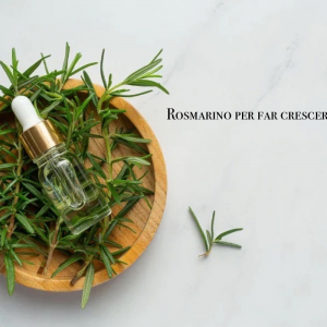 Acqua al rosmarino per capelli per farli crescere ed eliminare la forfora!
