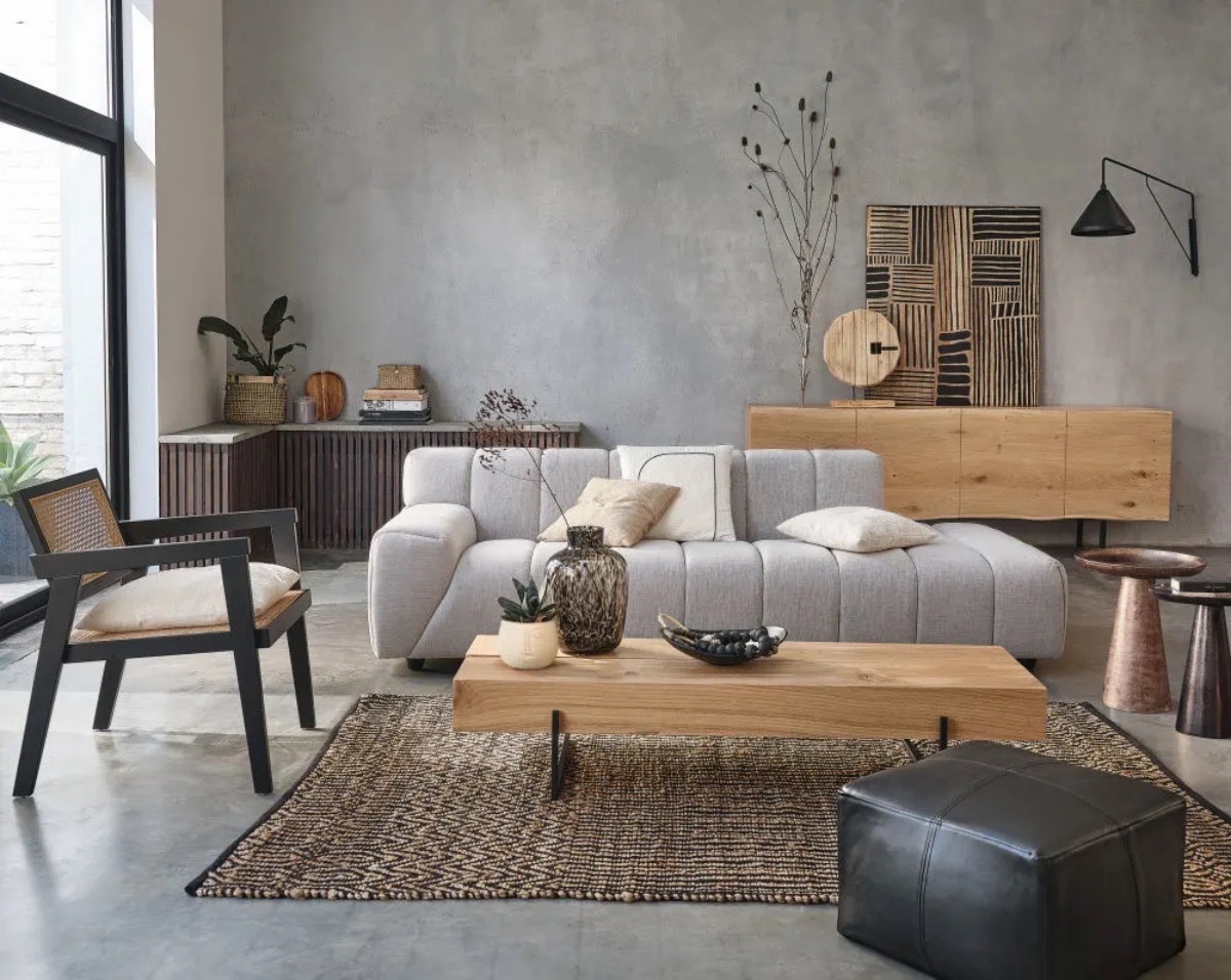 come scegliere il divano giusto soggiorno rustico moderno