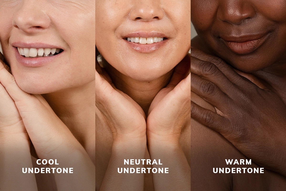 determinare il colorito della pelle viso donna
