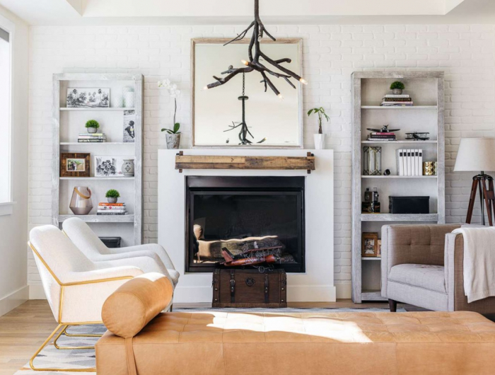 Come abbellire il camino in maniera semplice per un’atmosfera familiare!