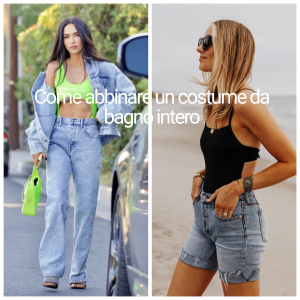 Come indossare un costume intero anche lontano dalla spiaggia