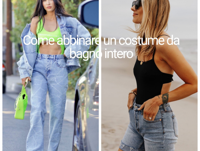 Come indossare un costume intero anche lontano dalla spiaggia