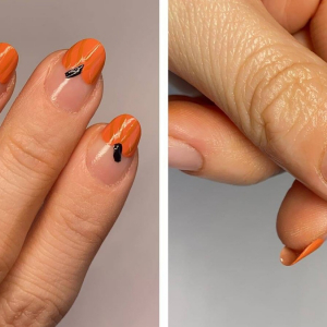 Unghie color zucca: la manicure autunno 2023 da copiare!