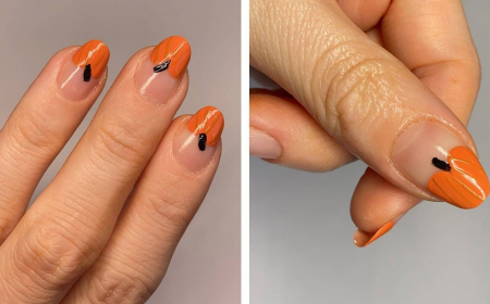 Unghie color zucca: la manicure autunno 2023 da copiare!
