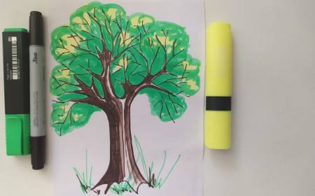 Disegno facile da copiare che si può fare a casa o a scuola