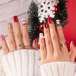Unghie natalizie 2023: la manicure con disegni natalizi particolari