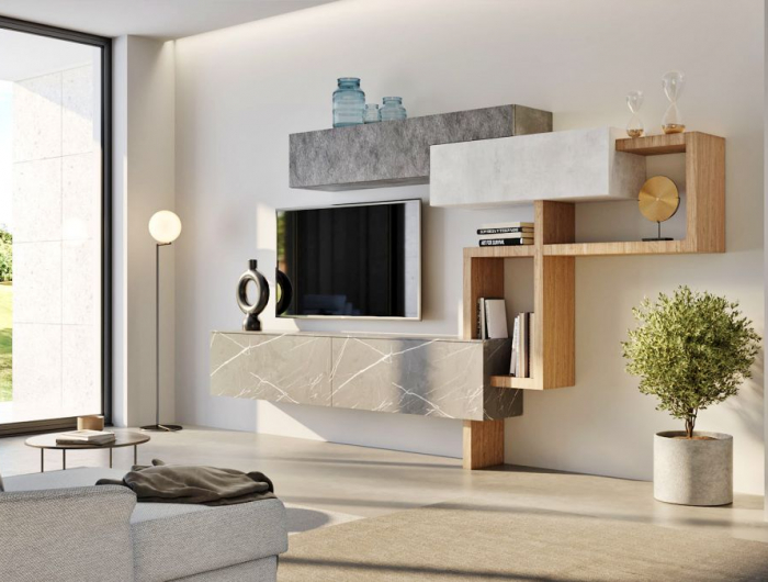 Come arredare un soggiorno piccolo o con cucina a vista