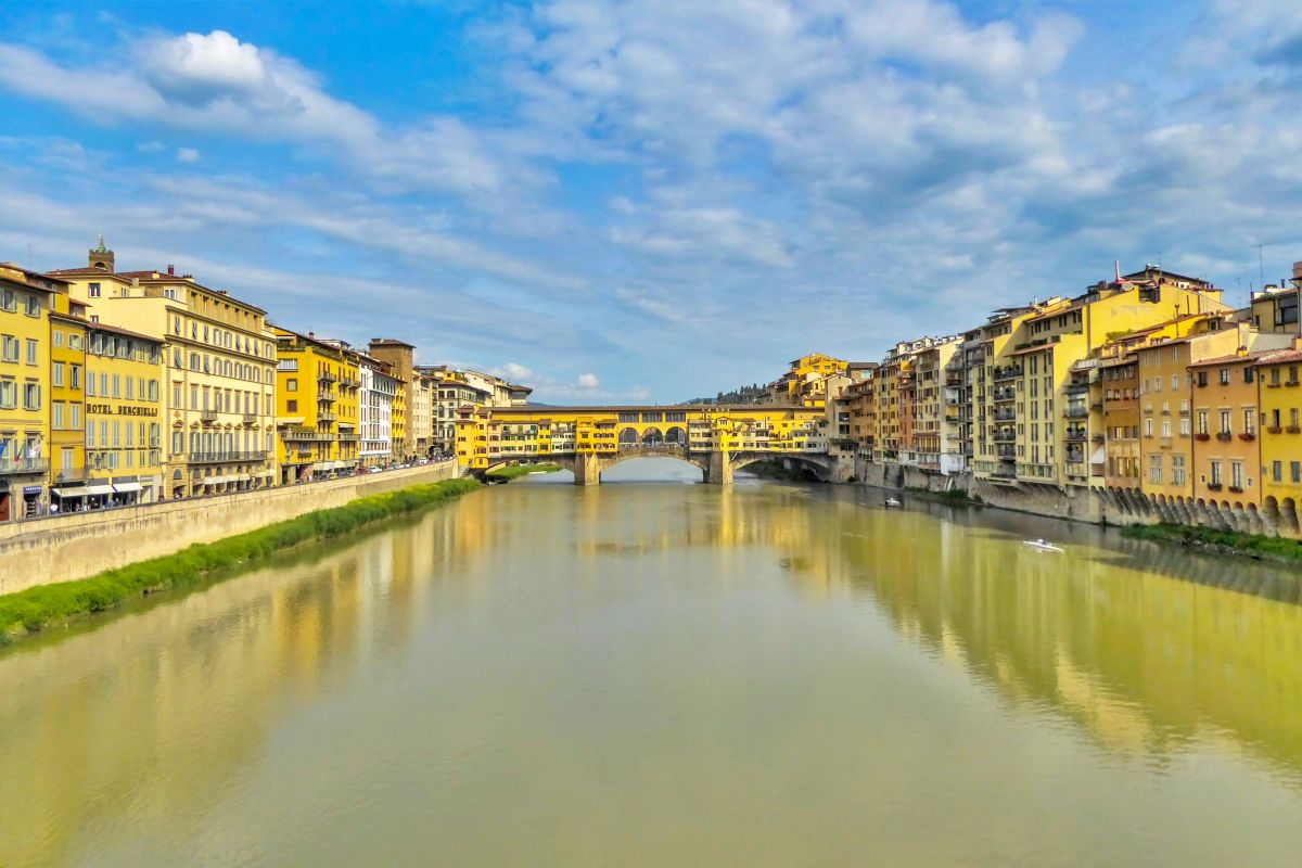 ponte vecchio a firenze immagine del paesaggio